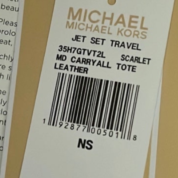 Deep Red Michael Kors iet set purse and matching clutch/ wallet - Picture 11 of 11